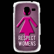 Coque Samsung Galaxy Ace 2 Respect Women ZG