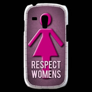 Coque Samsung Galaxy S3 Mini Respect Women ZG