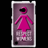 Coque Nokia Lumia 720 Respect Women ZG