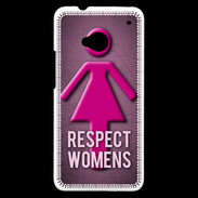 Coque HTC One Respect Women ZG