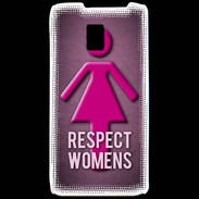 Coque LG P990 Respect Women ZG