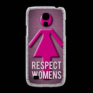 Coque Samsung Galaxy S4mini Respect Women ZG