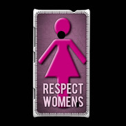 Coque Nokia Lumia 520 Respect Women ZG