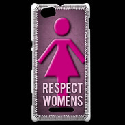 Coque Sony Xperia M Respect Women ZG
