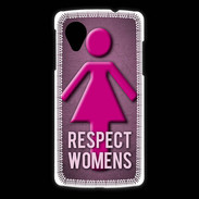Coque LG Nexus 5 Respect Women ZG