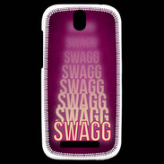 Coque HTC One SV SWAG ROSE ZG