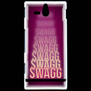 Coque Sony Xperia U SWAG ROSE ZG