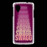 Coque LG Nexus 5 SWAG ROSE ZG