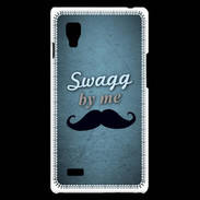 Coque LG Optimus L9 Swag by Me Bleu ZG