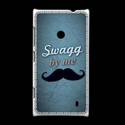 Coque Nokia Lumia 520 Swag by Me Bleu ZG