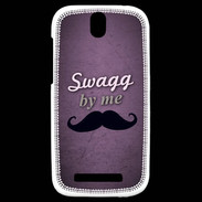 Coque HTC One SV Swag by Me Violet ZG