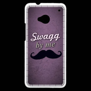 Coque HTC One Swag by Me Violet ZG