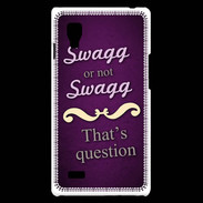 Coque LG Optimus L9 Swag or Not ZG
