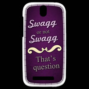 Coque HTC One SV Swag or Not ZG