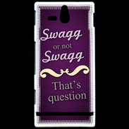Coque Sony Xperia U Swag or Not ZG