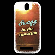 Coque HTC One SV Swag Sunshine ZG