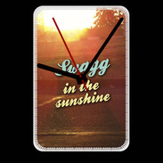 Grande pendule murale Swag Sunshine ZG