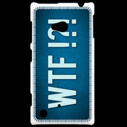 Coque Nokia Lumia 720 WTF bleu ZG