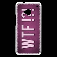 Coque HTC One WTF Rose ZG