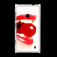 Coque Nokia Lumia 520 Bouche sexy PR10