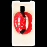 Coque LG P990 Bouche et nounours PR