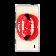 Coque Nokia Lumia 520 Bouche et nounours PR
