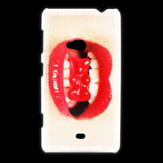 Coque Nokia Lumia 625 Bouche et nounours PR