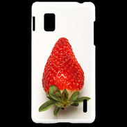 Coque LG Optimus G Belle fraise PR