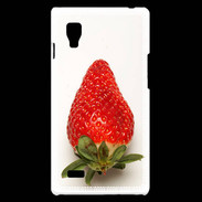 Coque LG Optimus L9 Belle fraise PR