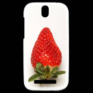 Coque HTC One SV Belle fraise PR