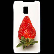 Coque LG P990 Belle fraise PR