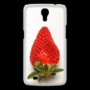 Coque Samsung Galaxy Mega Belle fraise PR