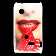 Coque Sony Xperia Typo Plaisir et fraise PR