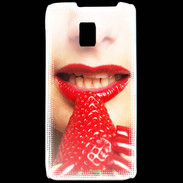 Coque LG P990 Plaisir et fraise PR
