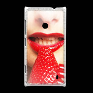 Coque Nokia Lumia 520 Plaisir et fraise PR