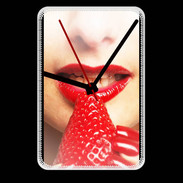 Grande pendule murale Plaisir et fraise PR