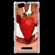 Coque Sony Xperia M Plaisir et fraise PR10