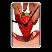 Grande pendule murale Plaisir et fraise PR10