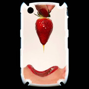 Coque Blackberry 8520 Plaisir et fraise PR20