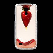 Coque Samsung Galaxy S4mini Plaisir et fraise PR20