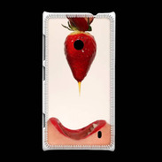Coque Nokia Lumia 520 Plaisir et fraise PR20