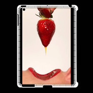 Coque iPad 2/3 Plaisir et fraise PR20