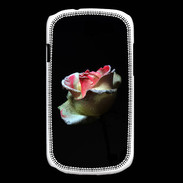 Coque Samsung Galaxy Express Belle rose sur fond noir PR