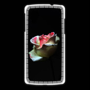 Coque LG Nexus 5 Belle rose sur fond noir PR