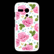 Coque Motorola G Vintage Rose 3