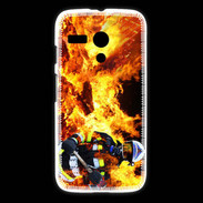 Coque Motorola G Pompier soldat du feu