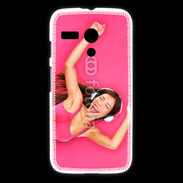 Coque Motorola G Femme asiatique glamour qui danse