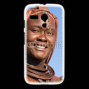 Coque Motorola G Femme tribu afrique