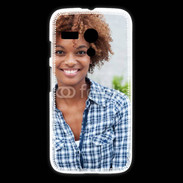 Coque Motorola G Femme afro glamour