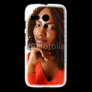 Coque Motorola G Femme afro glamour 2